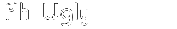 Fh Ugly font