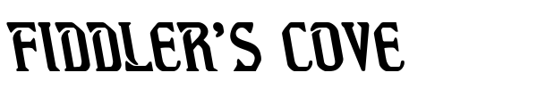 Fiddler's Cove font