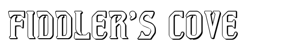 Fiddler's Cove font preview