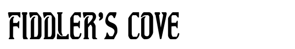 Fiddler's Cove font preview