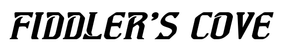 Fiddler's Cove font preview