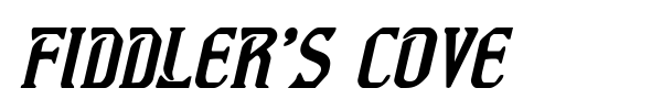 Fiddler's Cove font preview