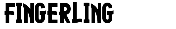 Fingerling font