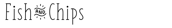 Fish&Chips font