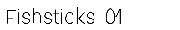 Fishsticks 01 font