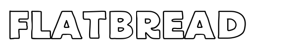 FlatBread font