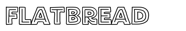 FlatBread font preview