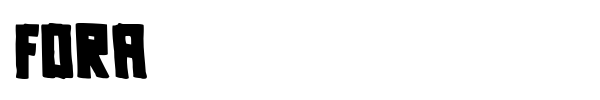 Fora font