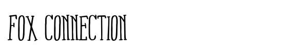 Fox Connection font