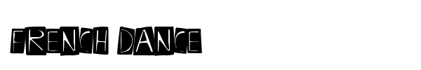 French Dance font