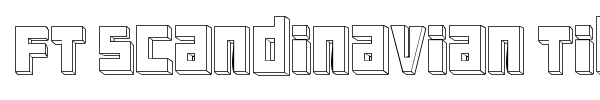 FT Scandinavian Titan font