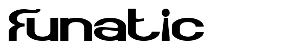 Funatic font