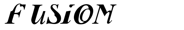 Fusion font preview