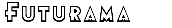Futurama font