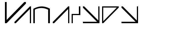 Futurama font preview