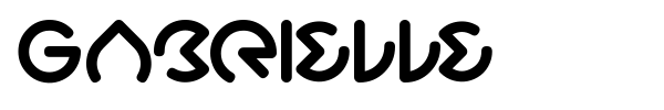 Gabrielle font preview