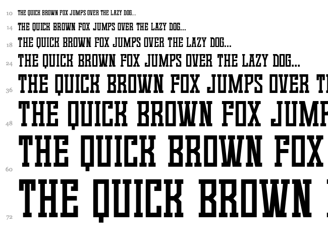 Game Continue 02 font waterfall