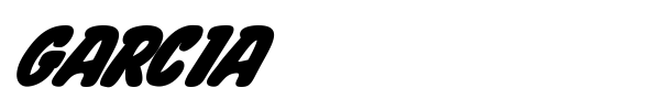 Garcia font