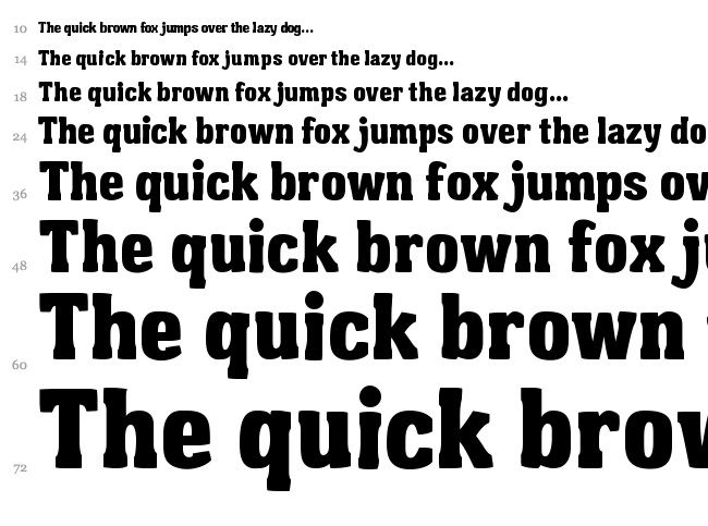 Garishing Worse font waterfall