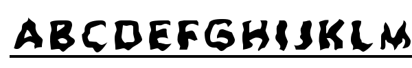 Ghoul font preview
