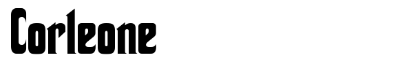 Corleone font