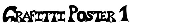 Grafitti Poster 1 font preview
