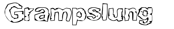 Grampslung font