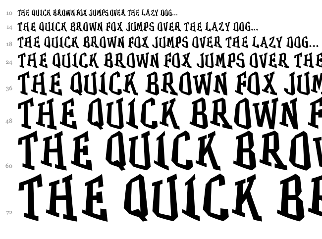 Grass font waterfall
