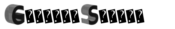 Greater Shadow font