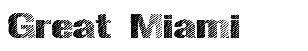Great Miami font