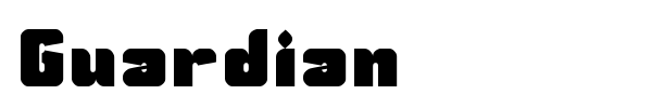 Guardian font preview