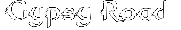 Gypsy Road font preview