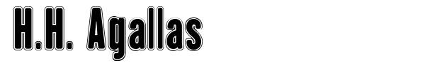 H.H. Agallas font
