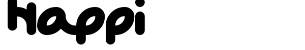 Happi font