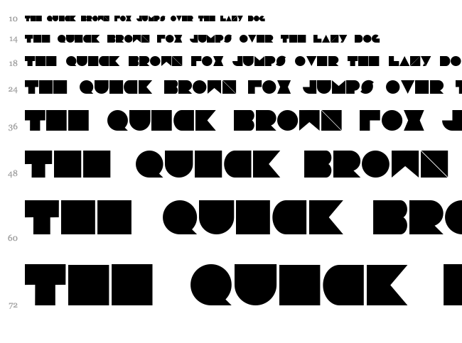 Happy font waterfall