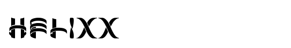 Helixx font