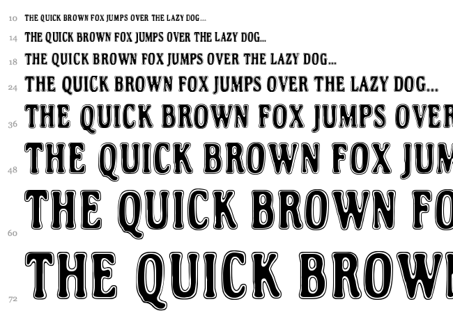Helleplus 32 font waterfall