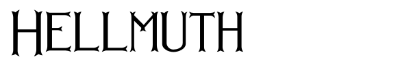 Hellmuth font preview