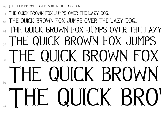 Hellmuth font waterfall
