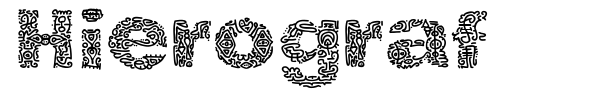 Hierograf font preview
