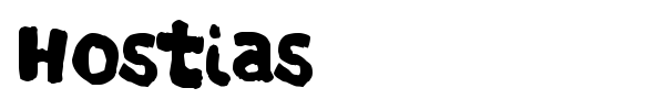 Hostias font