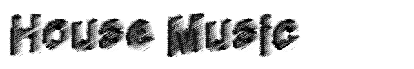 House Music font