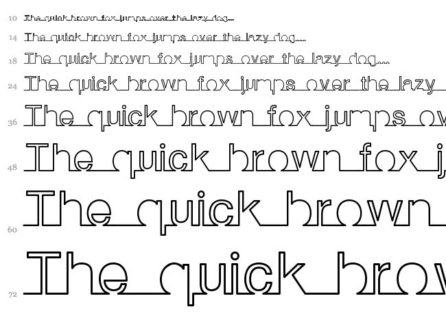 I am online with u font waterfall