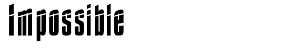 Impossible font preview