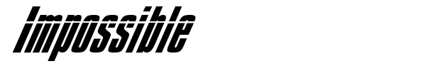 Impossible font preview