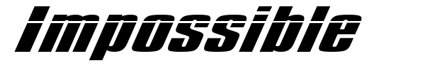 Impossible font preview