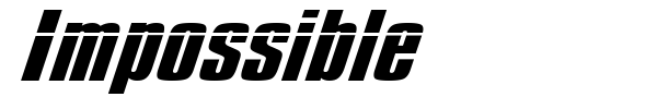 Impossible font preview