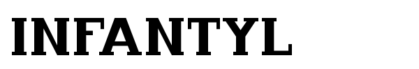 Infantyl font preview