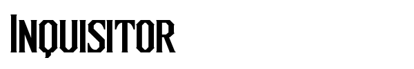 Inquisitor font