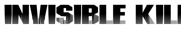 Invisible Killer font